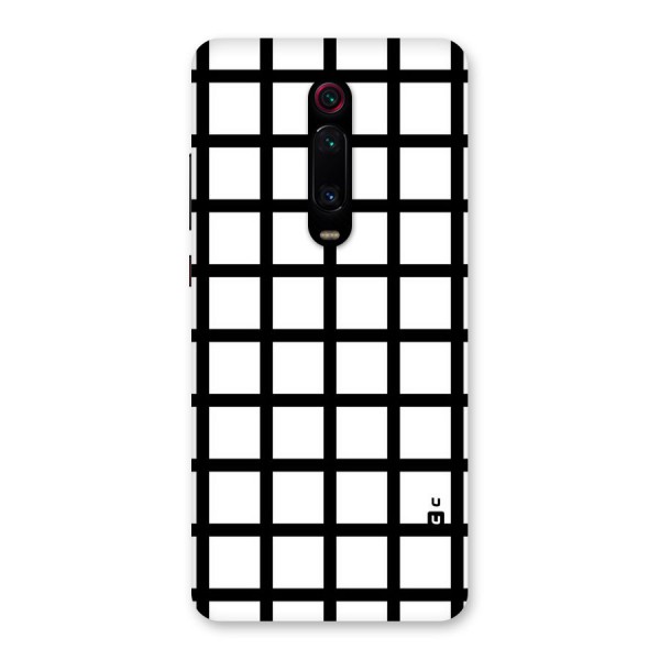 Aesthetic Grid Lines Back Case for Redmi K20 Pro