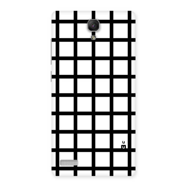 Aesthetic Grid Lines Back Case for Redmi Note