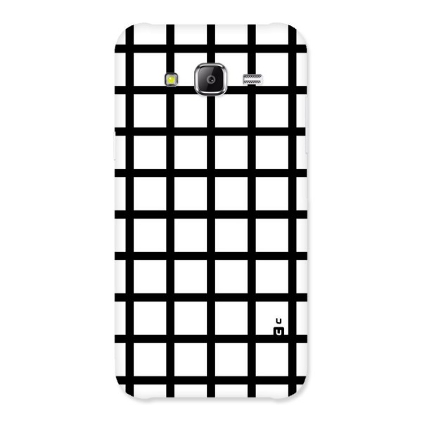 Aesthetic Grid Lines Back Case for Samsung Galaxy J2 Prime