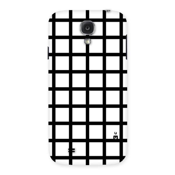 Aesthetic Grid Lines Back Case for Samsung Galaxy S4