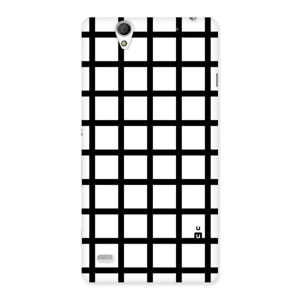 Aesthetic Grid Lines Back Case for Sony Xperia C4