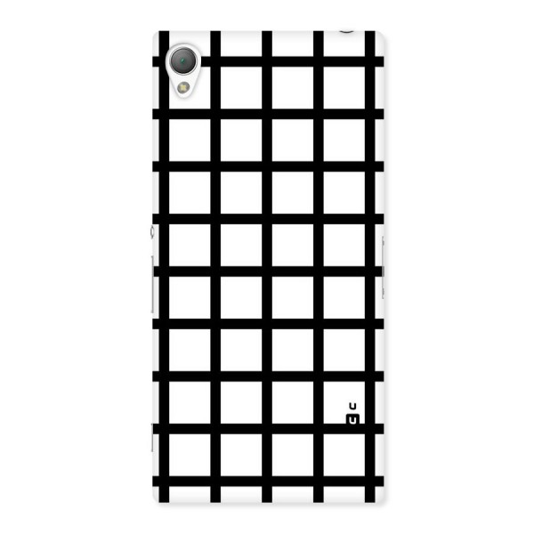 Aesthetic Grid Lines Back Case for Sony Xperia Z3