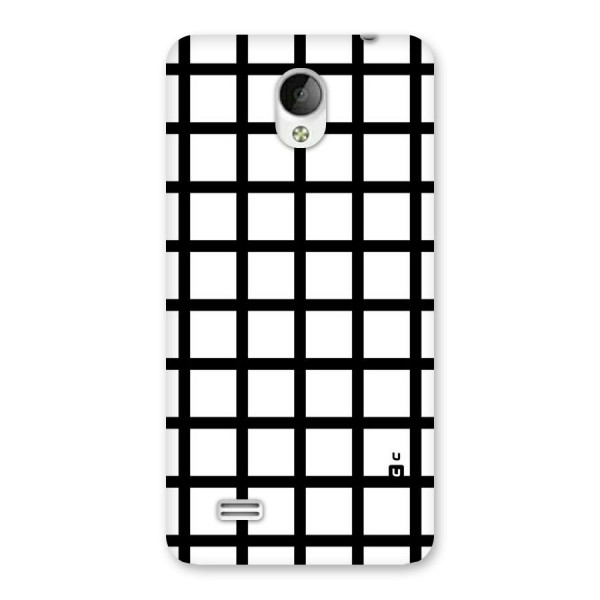 Aesthetic Grid Lines Back Case for Vivo Y21