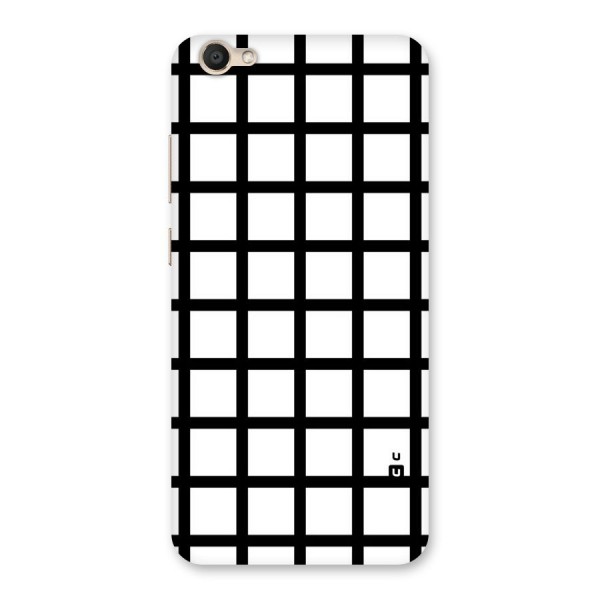 Aesthetic Grid Lines Back Case for Vivo Y67