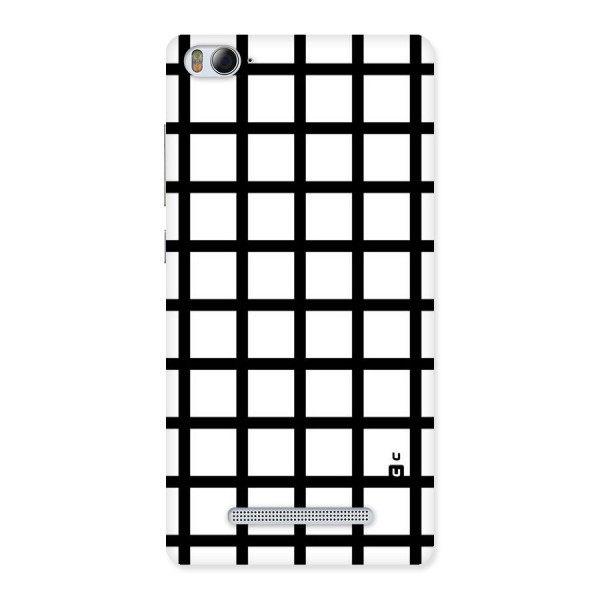 Aesthetic Grid Lines Back Case for Xiaomi Mi4i