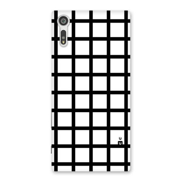 Aesthetic Grid Lines Back Case for Xperia XZ