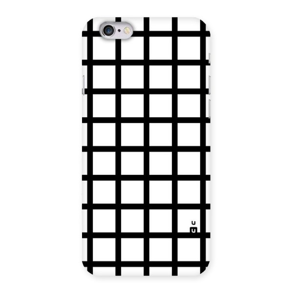 Aesthetic Grid Lines Back Case for iPhone 6 6S