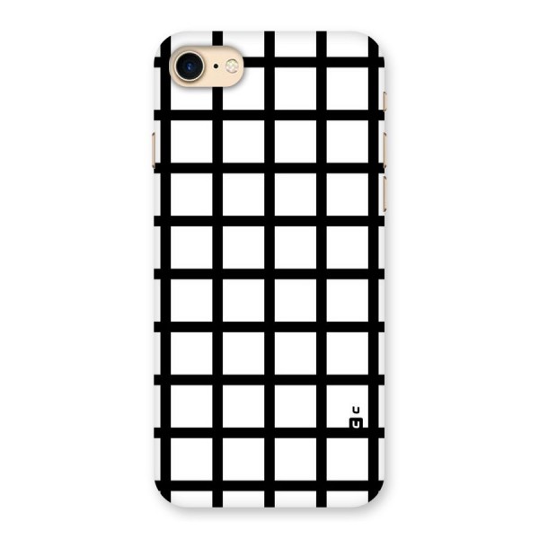 Aesthetic Grid Lines Back Case for iPhone 7