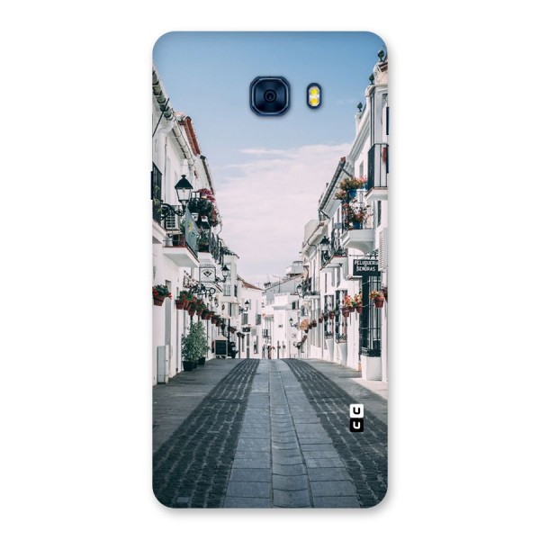 Aesthetic Street Back Case for Galaxy C7 Pro