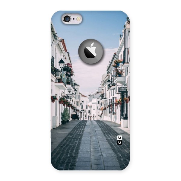 Aesthetic Street Back Case for iPhone 6 Logo Cut