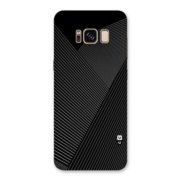 Aesthetic White Stripes Back Case for Galaxy S8