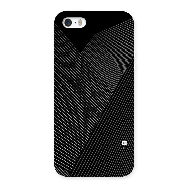 Aesthetic White Stripes Back Case for iPhone 5 5S