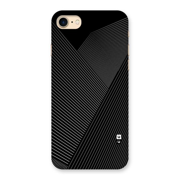 Aesthetic White Stripes Back Case for iPhone 7