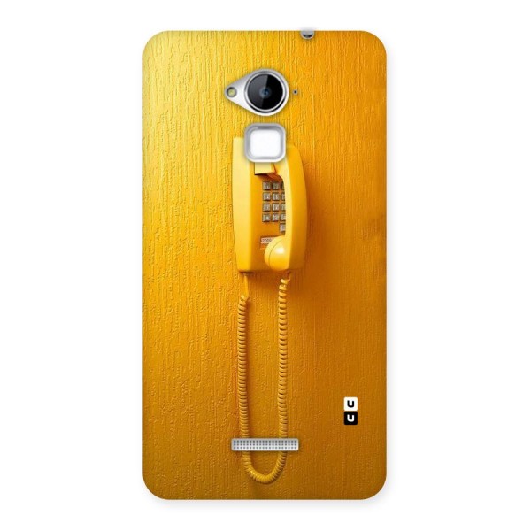 Aesthetic Yellow Telephone Back Case for Coolpad Note 3
