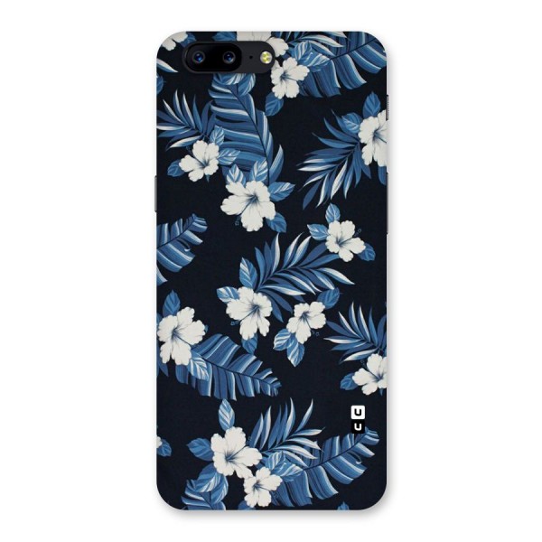 Aesthicity Floral Back Case for OnePlus 5