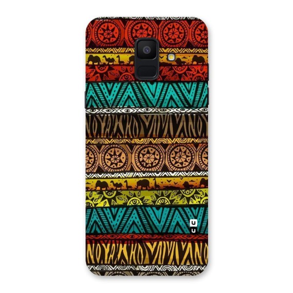 African Design Pattern Back Case for Galaxy A6 (2018)