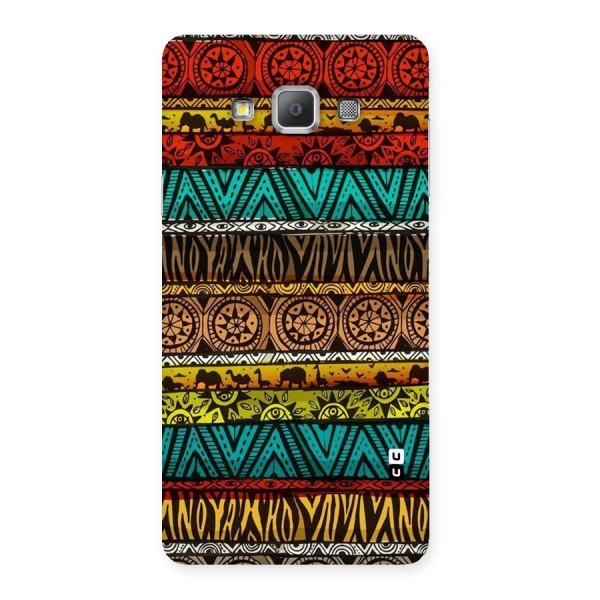African Design Pattern Back Case for Galaxy A7
