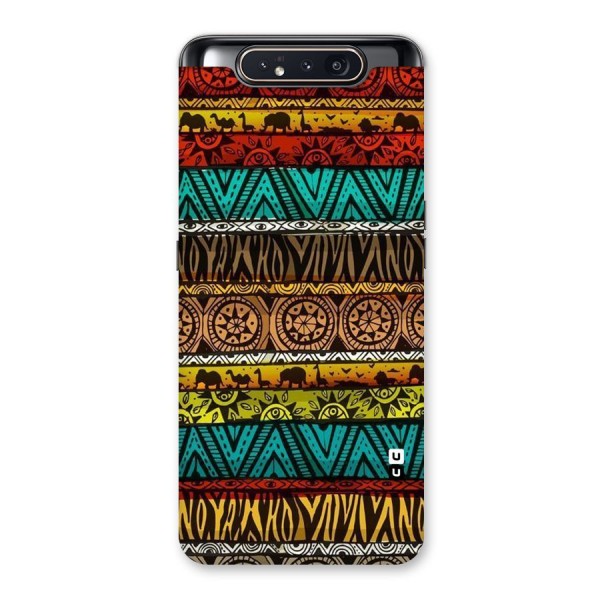 African Design Pattern Back Case for Galaxy A80