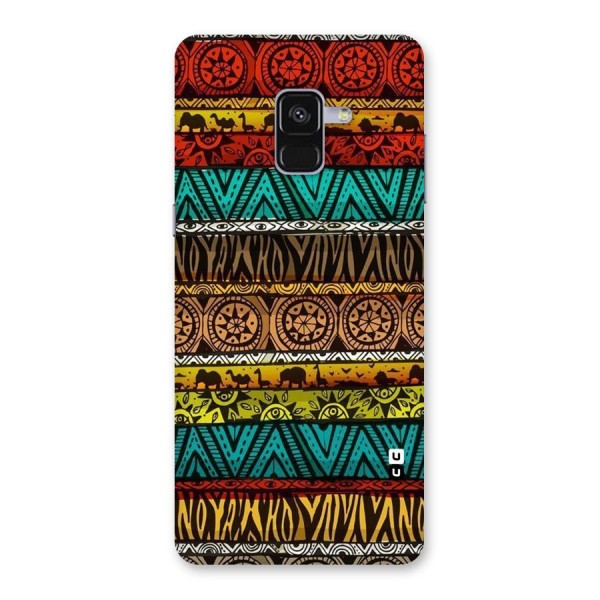 African Design Pattern Back Case for Galaxy A8 Plus