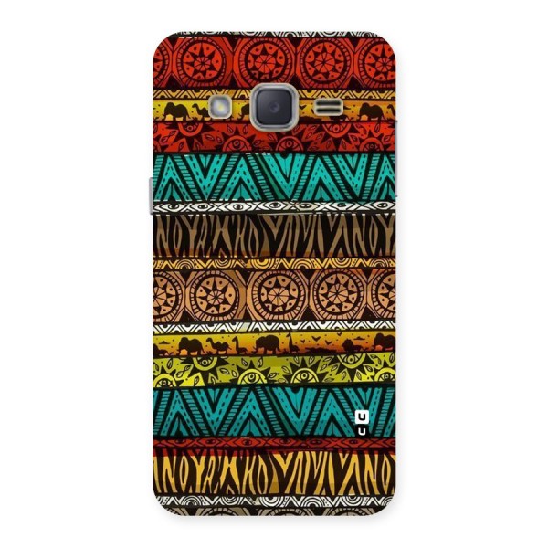 African Design Pattern Back Case for Galaxy J2