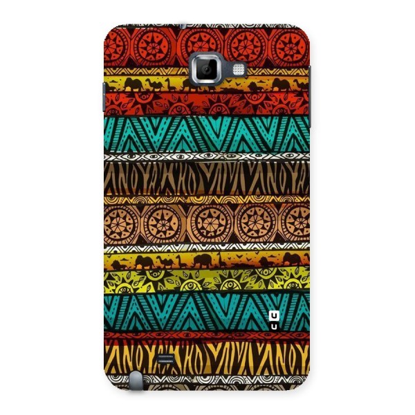 African Design Pattern Back Case for Galaxy Note