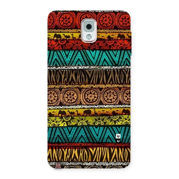 African Design Pattern Back Case for Galaxy Note 3