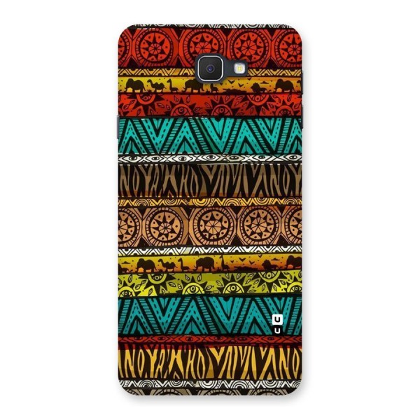 African Design Pattern Back Case for Galaxy On7 2016