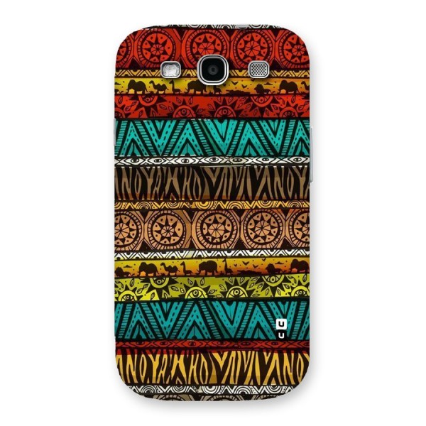African Design Pattern Back Case for Galaxy S3