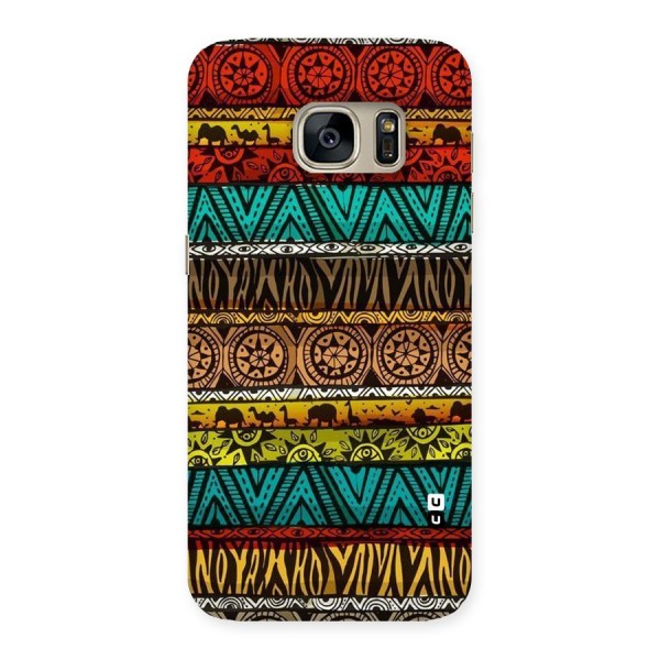 African Design Pattern Back Case for Galaxy S7