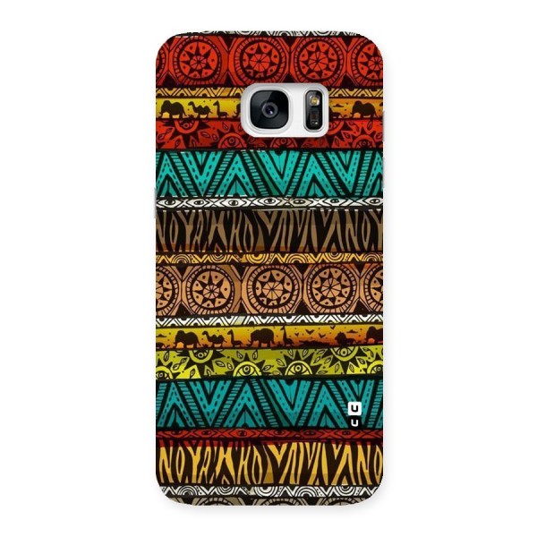 African Design Pattern Back Case for Galaxy S7 Edge