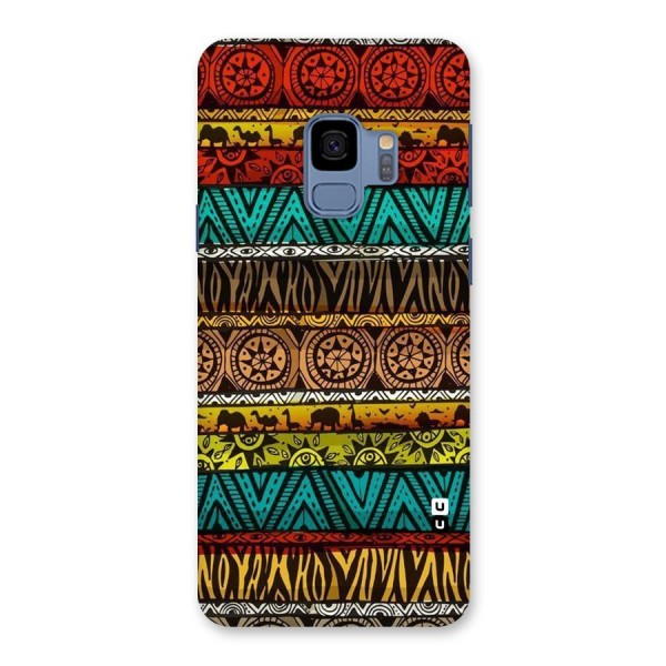 African Design Pattern Back Case for Galaxy S9