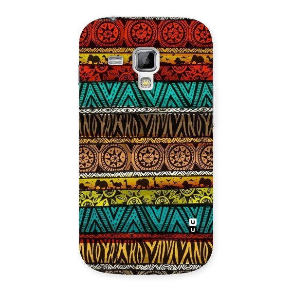 African Design Pattern Back Case for Galaxy S Duos
