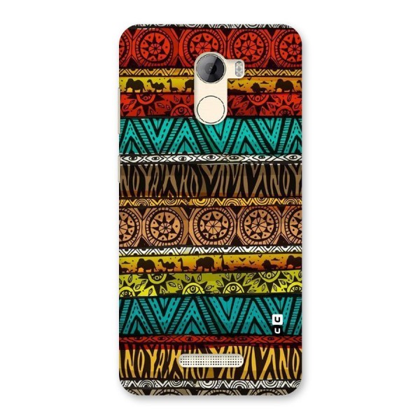 African Design Pattern Back Case for Gionee A1 LIte