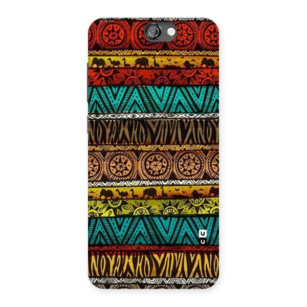 African Design Pattern Back Case for HTC One A9