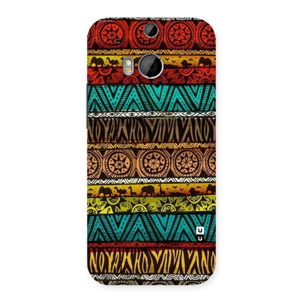 African Design Pattern Back Case for HTC One M8