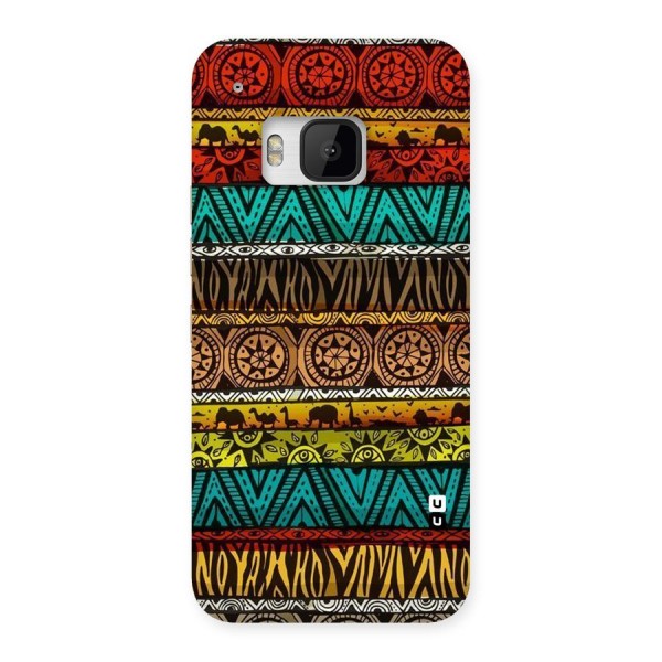 African Design Pattern Back Case for HTC One M9