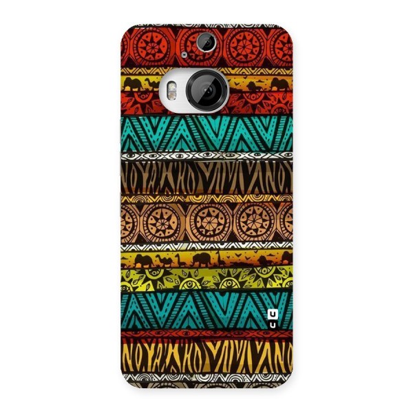 African Design Pattern Back Case for HTC One M9 Plus
