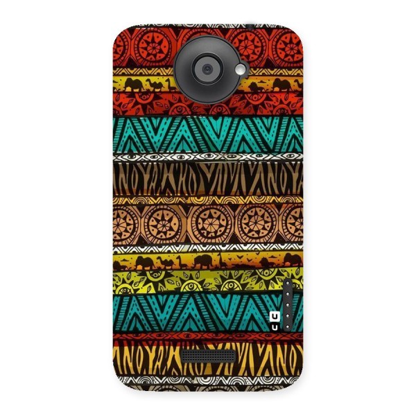 African Design Pattern Back Case for HTC One X