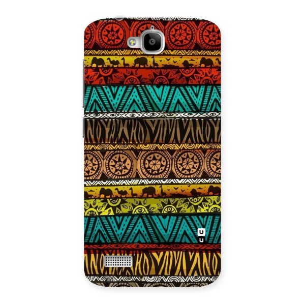 African Design Pattern Back Case for Honor Holly