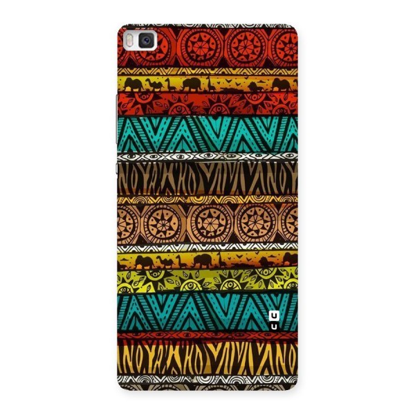 African Design Pattern Back Case for Huawei P8