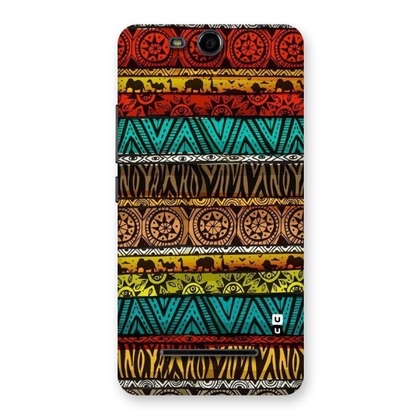 African Design Pattern Back Case for Micromax Canvas Juice 3 Q392