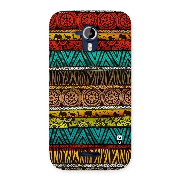 African Design Pattern Back Case for Micromax Canvas Magnus A117