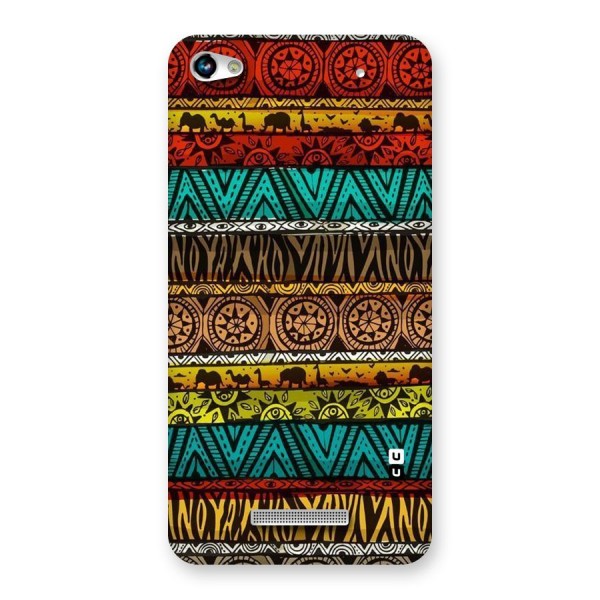African Design Pattern Back Case for Micromax Hue 2