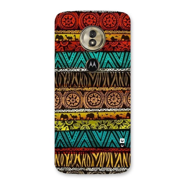 African Design Pattern Back Case for Moto G6 Play