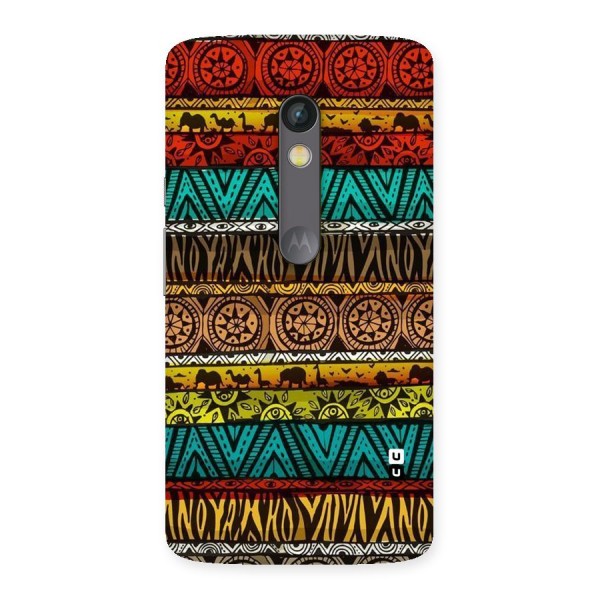 African Design Pattern Back Case for Moto X Play