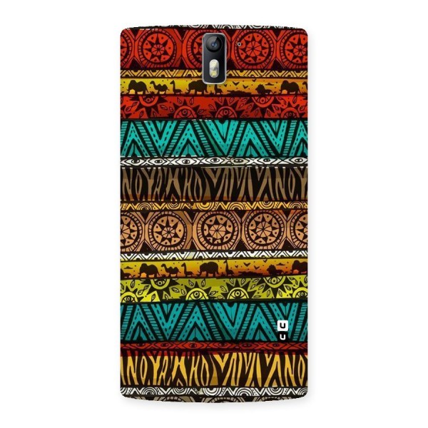 African Design Pattern Back Case for One Plus One
