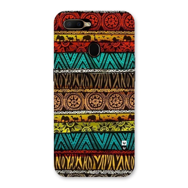 African Design Pattern Back Case for Oppo A5s