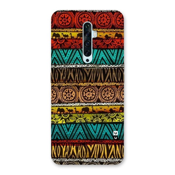 African Design Pattern Back Case for Oppo Reno2 F