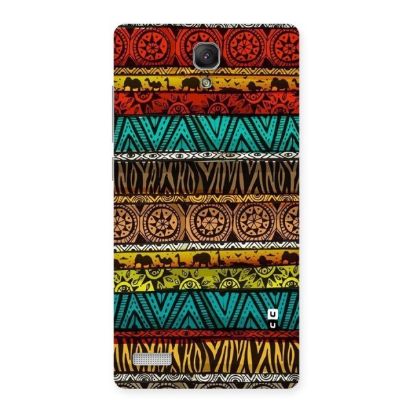 African Design Pattern Back Case for Redmi Note