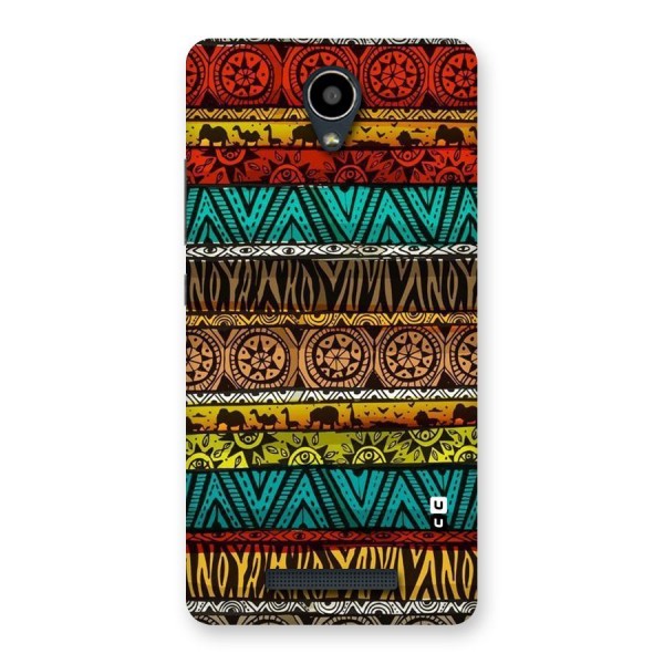 African Design Pattern Back Case for Redmi Note 2